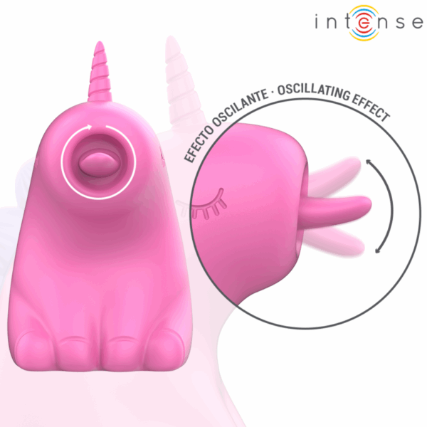 INTENSE - PINKIE ESTIMULADOR UNICORNIO FUCSIA - Imagen 4