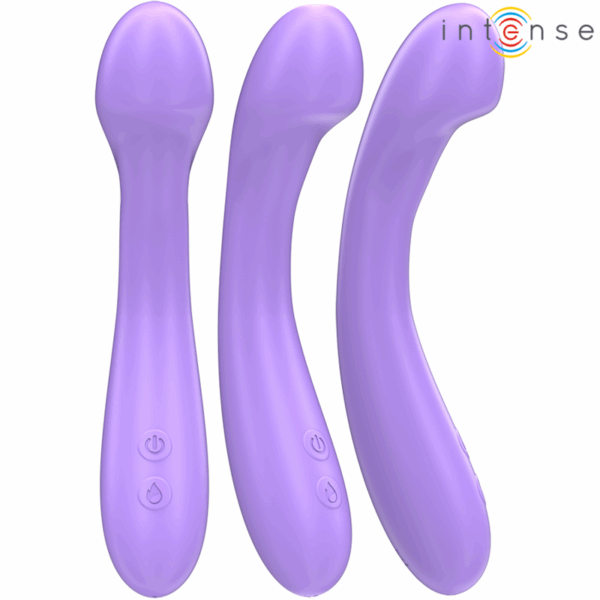 INTENSE - BECKY VIBRADOR 19 CM CALENTABLE 7 VIBRACIONES MORADO - Imagen 2