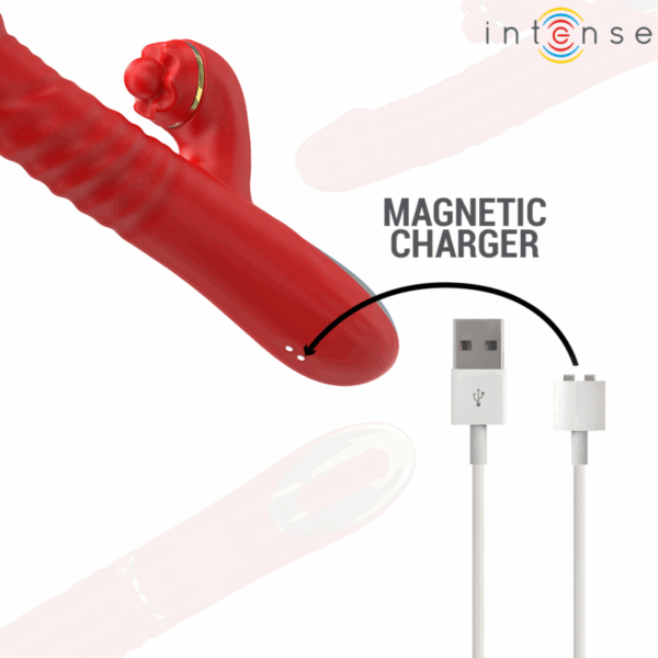 INTENSE - THALIA VIBRACIÓN  EMPUJE  ESTIMULACIÓN ROJO - Imagen 5