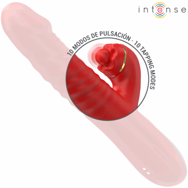 INTENSE - THALIA VIBRACIÓN  EMPUJE  ESTIMULACIÓN ROJO - Imagen 3