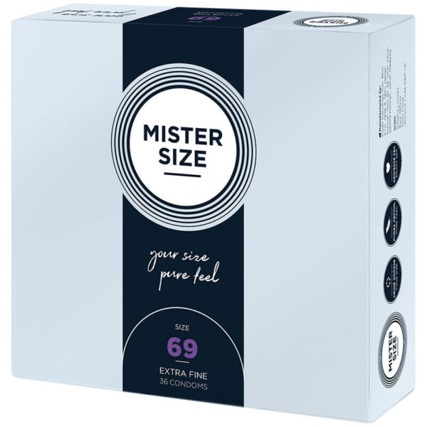MISTER SIZE - PRESERVATIVOS TALLA XXXL 69 MM (36 UNIDADES) - Imagen 2