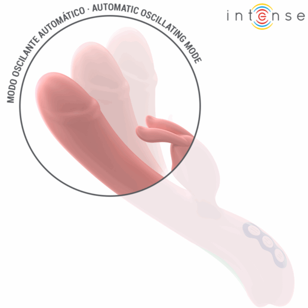 INTENSE - RACHEL VIBRADOR RABBIT 5 VIBRACIONES ROSA - Imagen 4