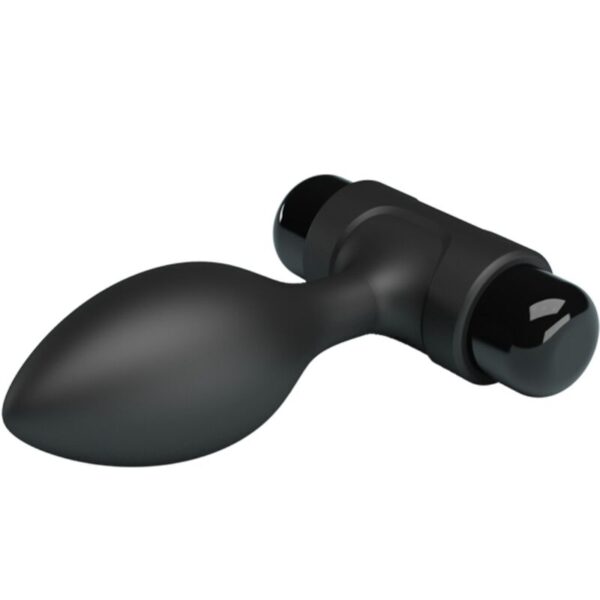 PRETTY LOVE - VIBRA BUTT PLUG ANAL 10 VIBRACIONES NEGRO - Imagen 3