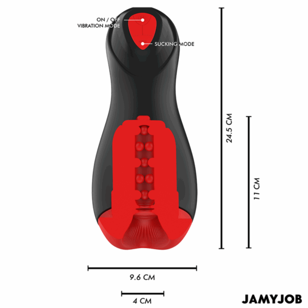 JAMYJOB - CORE-X MASTURBADOR AUTOMTICO 5 MODOS ONDAS ESTIMULADORAS Y VIBRACIÓN - Imagen 3