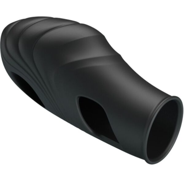 PRETTY LOVE - LICH VIBRADOR DE DEDO SILICONA NEGRO - Imagen 3