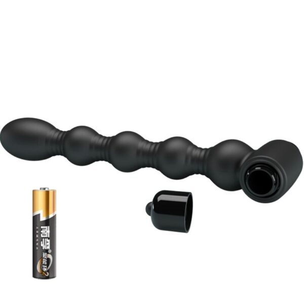 PRETTY LOVE - LYNN PLUG ANAL SILICONA 10 VIBRACIONES NEGRO - Imagen 4