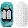 PRETTY LOVE - HOT WAVE MASTURBADOR MASCULINO SILICONA BLANCO