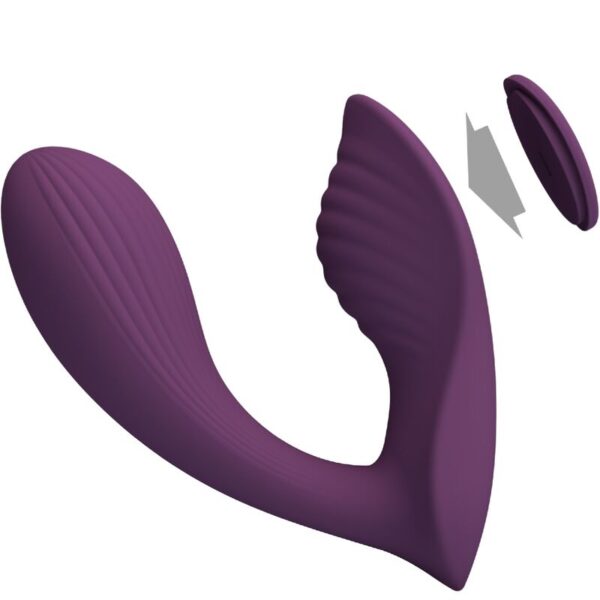PRETTY LOVE - FRANZ MASAJEADOR  VIBRADOR APP GRATUTITA MORADO - Imagen 2