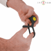 INTENSE - ALEX ANILLO DOBLE VIBRADOR PENE 10 VIBRACIONES NEGRO - Imagen 5