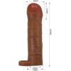 PRETTY LOVE - BUNION FUNDA PARA PENE CON EXTENSIÓN DE 2.5 CM MULATO - Imagen 5