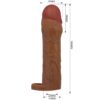 PRETTY LOVE - HANI FUNDA PARA PENE CON EXTENSIÓN DE 5 CM MULATO - Imagen 5