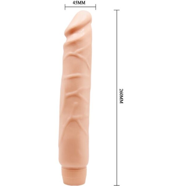 BAILE - JACK VIBRADOR REALÍSTICO 26 CM NATURAL - Imagen 5