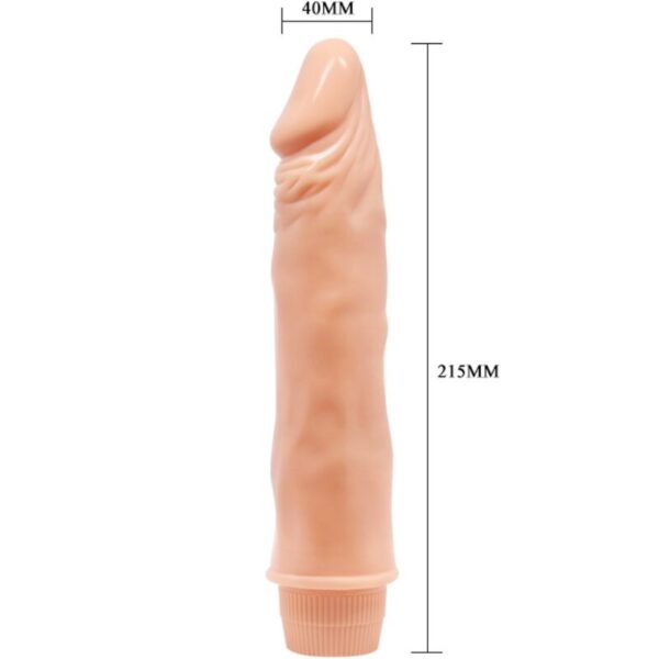 BAILE - DWARF VIBRADOR REALÍSTICO 21 CM NATURAL - Imagen 4