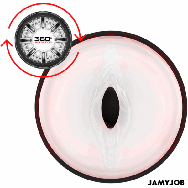 JAMYJOB - STORM MASTURBADOR VAGINA AUTOMÁTICO 10 MODOS ROTACIÓN Y EMPUJE - Imagen 4