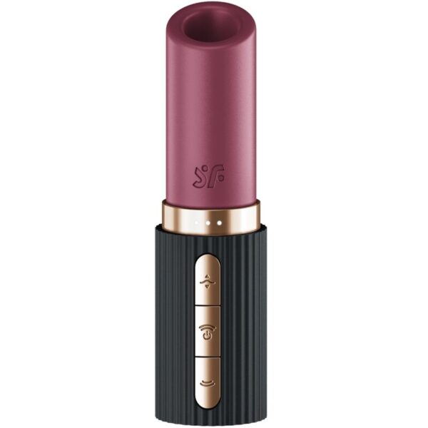 SATISFYER - PRO 2 KISS ESTIMULADOR CLÍTORIS POR ONDAS GRANATE / NEGRO - Imagen 2