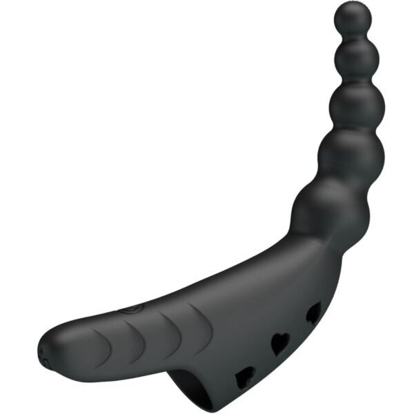 PRETTY LOVE - JORDIN VIBRADOR DE DEDO 10 VIBRACIONES NEGRO - Imagen 3