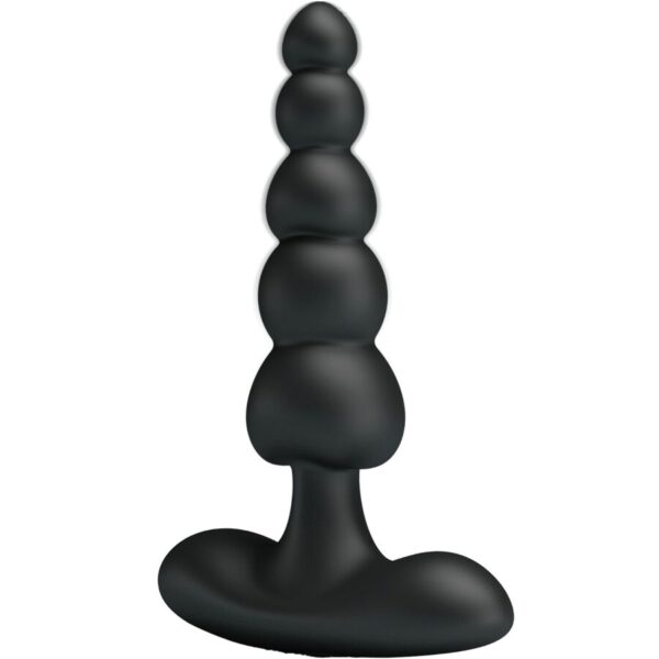PRETTY LOVE - CORBAN VIBRADOR ANAL 10 VIBRACIONES NEGRO - Imagen 2