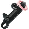 ROMANCE - FUNDA PARA PENE CON VIBRACIÓN NEGRO - Imagen 5