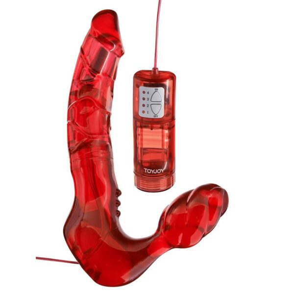 TOYJOY - ARNÉS DOBLE PENETRACIÓN SIN CORREAS CON VIBRADOR - Imagen 2
