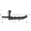 PRETTY LOVE - TATUM ANILLO VIBRADOR PENE CON PLUG 10 VIBRACIONES NEGRO - Imagen 5