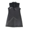 SUBBLIME - 957544 VESTIDO DE CUERO CON CUELLO DE ENCAJE NEGRO S/M - Imagen 4