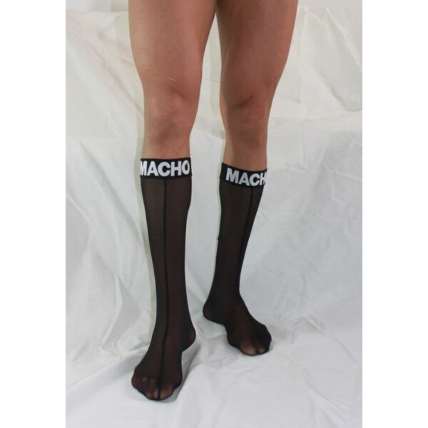 MACHO - CALCETINES FINOS NEGRO TALLA ÚNICA - Imagen 4