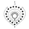 BIJOUX - INDISCRETS FLAMBOYANT NEGRO  PLATA - Imagen 2