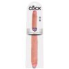 KING COCK DILDO DOBLE NATURAL 40.6 CM