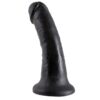 KING COCK - 6" PENE NEGRO 15.2 CM - Imagen 2