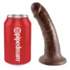 KING COCK - 6" PENE MARRÓN 15.2 CM - Imagen 3