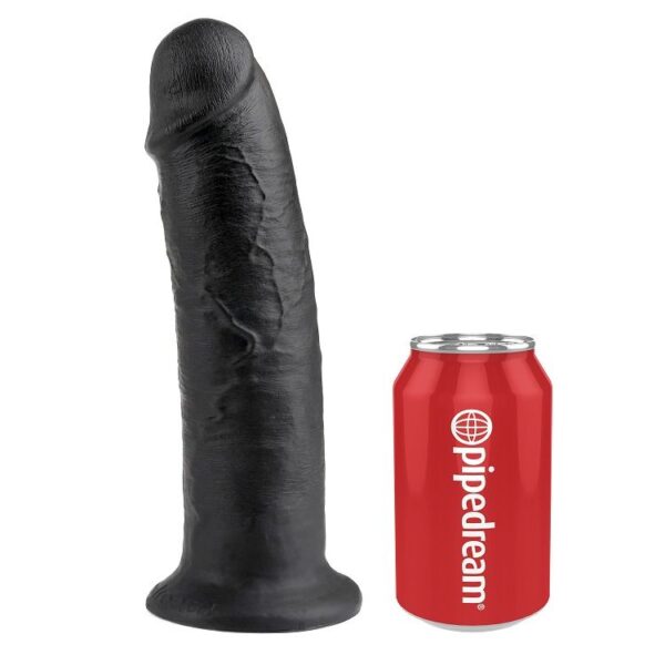 KING COCK - 10 PENE NEGRO 25 CM - Imagen 3