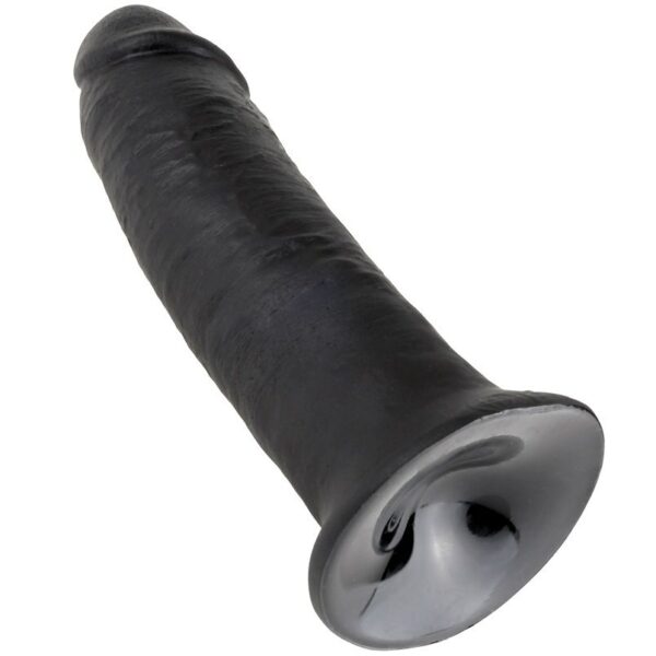 KING COCK - 10 PENE NEGRO 25 CM - Imagen 5
