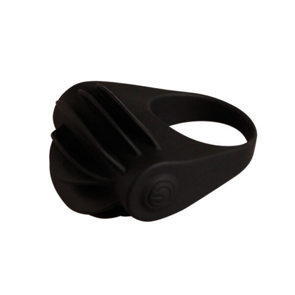 PRETTY LOVE - CHESTER ANILLO VIBRADOR NEGRO - Imagen 3