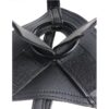 KING COCK - HARNESS CON PENE REALÍSTICO NEGRO 22.9 CM - Imagen 2