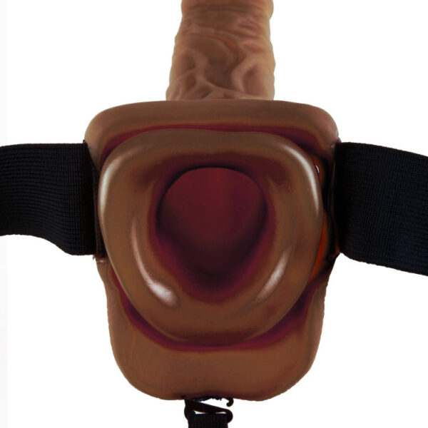FETISH FANTASY SERIES - 9 ARNÉS CON TESTÍCULOS HUECO MAN 22.9 CM MARRÓN - Imagen 5