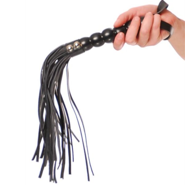 FETISH FANTASY SERIES - LATIGO MANGO ACANALADO CAT-O-NINE TAILS - Imagen 4