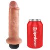 KING COCK - DILDO SQUIRTING 17.8 CM NATURAL - Imagen 4