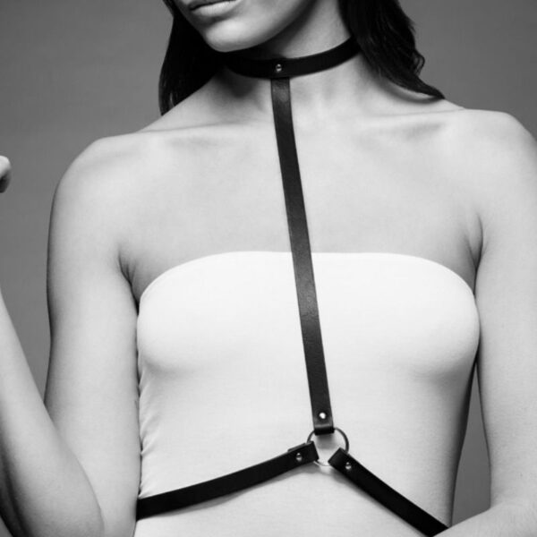 BIJOUX - INDISCRETS MAZE ARNÉS NEGRO - Imagen 2