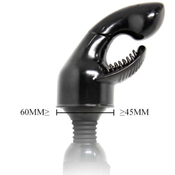 BAILE - POWER HEAD CABEZAL INTERCAMBIALE PARA MASAJEADOR ESTIMULACION PUNTO G Y CLITORIS - Imagen 5