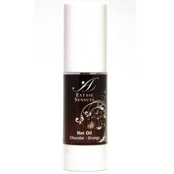 EXTASE SENSUAL - ACEITE ESTIMULANTE CHOCOLATE  NARANJA 30 ML - Imagen 3