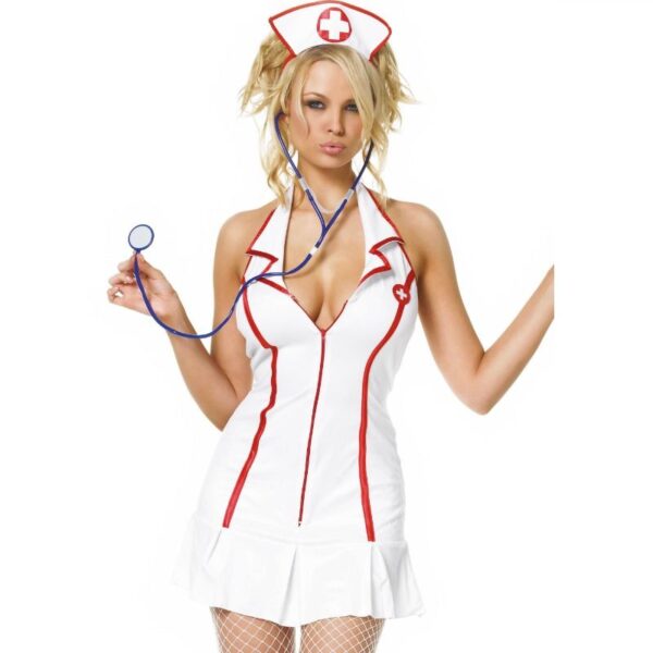 LEG AVENUE - COSTUMES - DISFRAZ JEFA ENFERMERIA 3 PIEZAS TALLA L/XL - Imagen 2