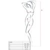 PASSION - WOMAN BS031 BODYSTOCKING NEGRO TALLA ÚNICA - Imagen 3