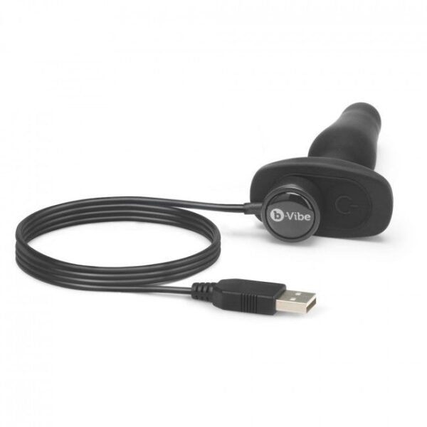 B-VIBE - NOVICE CONTROL REMOTO ANAL PLUG NEGRO - Imagen 3