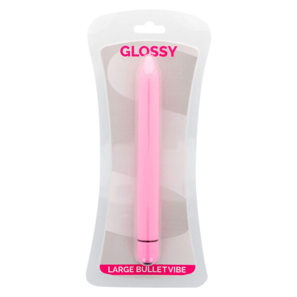 GLOSSY - SLIM VIBRADOR ROSA - Imagen 3