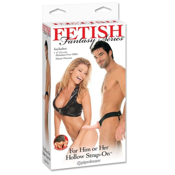 FETISH FANTASY SERIES - ARNÉS HUECO AJUSTABLE NATURAL 15 CM - Imagen 4