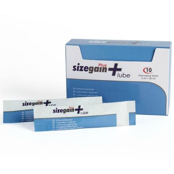 500 COSMETICS - SIZEGAIN PLUS LUBE LUBRICANTE EFECTO FRIO - Imagen 2