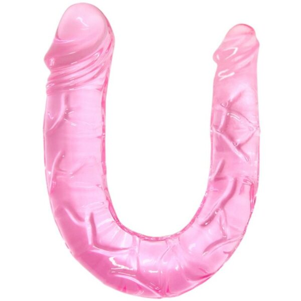 BAILE - DOUBLE DONG DILDO DOBLE ROSA - Imagen 3