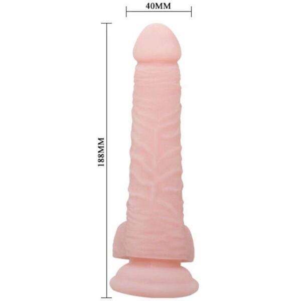 BAILE - SUPER DILDO REALÍSTICO NATURAL 18.8 CM - Imagen 3