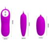 PRETTY LOVE - IRMA HUEVO VIBRADOR DOBLE - Imagen 3