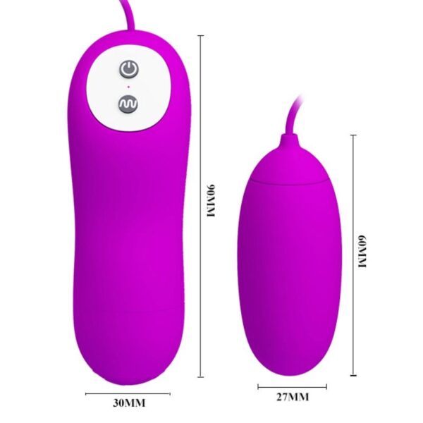 PRETTY LOVE - EUNICE HUEVO VIBRADOR - Imagen 3